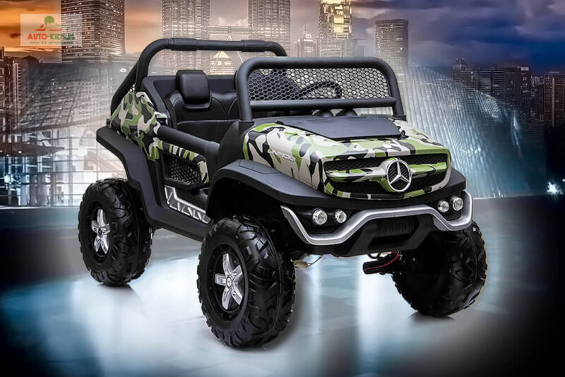 Pojazd Buggy Mercedes UNIMOG 24V 4x120W (480W