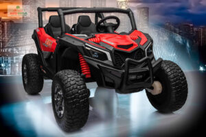 Wielki pojazd 2-osob. Buggy Off-Road Mega Moc 2x200W+2x45W 24V7AH CZERWONY