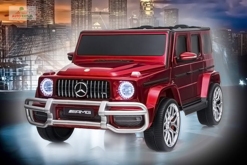 Pojazd na akumulator 2-os. Mercedes G63 Wersja Premium 4x50W 24V 10Ah