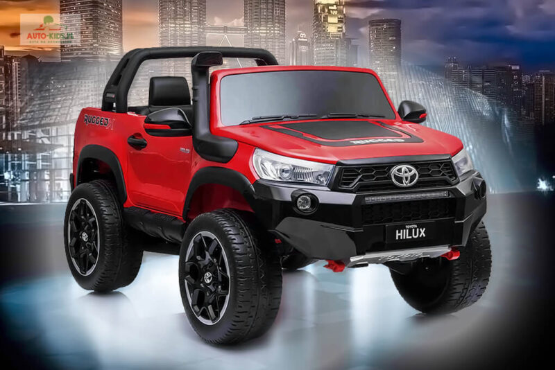 Pojazd dla dzieci Toyota Hilux 2-osob. Wersja Premium MEGA mocne silniki 4x200W 2x 24V10Ah