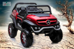 Mercedes Unimog 24V 2-os. Wersja Premium Mega Moc 4x120W (480W