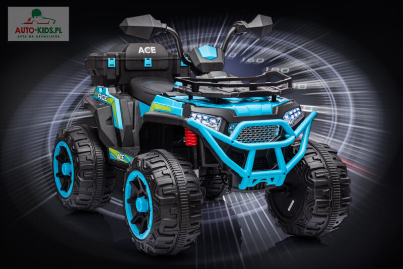 Quad dla dzieci ATV 900 Force Power 4x4 600W 24V 9Ah NIEBIESKI