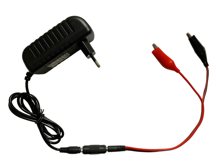 Szybka Ładowarka / Zasilacz 12V 2000mA + krokodylki