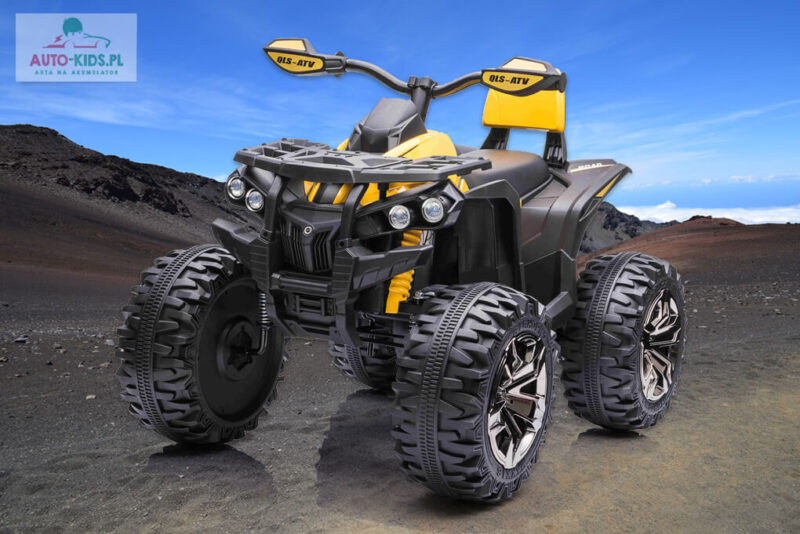 Pojazd ATV dla dzieci Quad Desert 4x4 14Ah - ŻÓŁTY