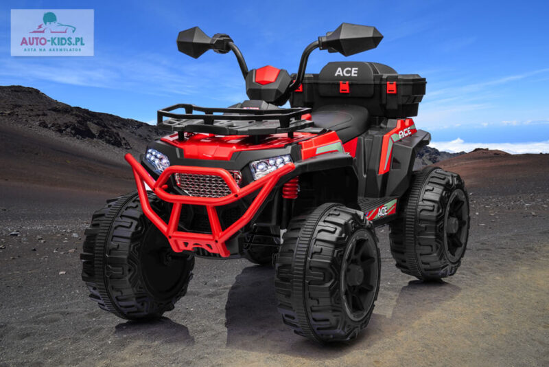 Quad dla dzieci ATV 900 Force Power 4x4 600W 24V 9Ah CZERWONY